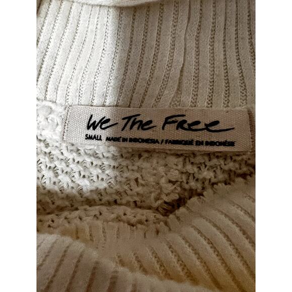 Free People Cream Textured Sweater - Picture 8 of 11